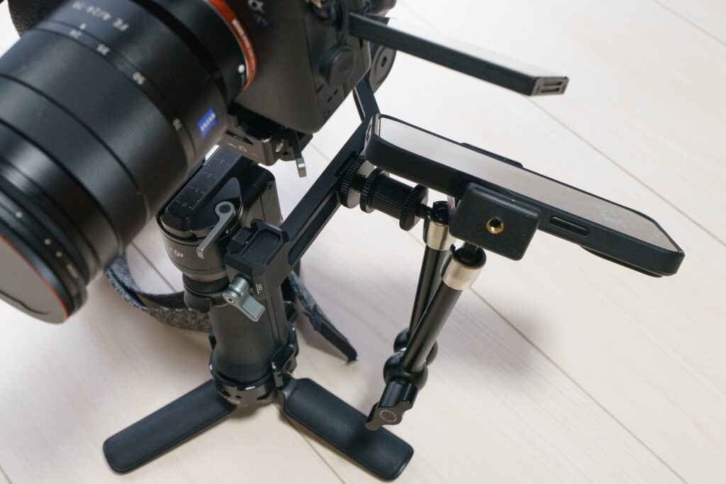 DJI RS 3mini モニターアーム